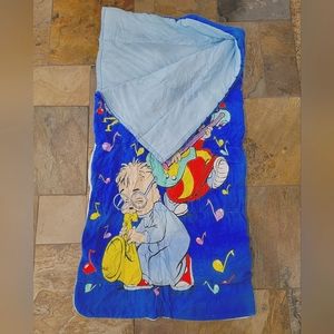 1990 Alvin & The Chipmunks Kids Sleeping bag Alvin Simon Bagdasarian Productions
